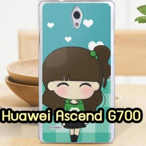 M534-04 เคส Huawei Ascend G700 พิมพ์ลายจูรี่