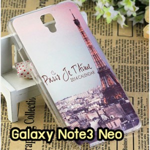 M935-09 เคสแข็ง Samsung Galaxy Note3 Neo ลายหอไอเฟล