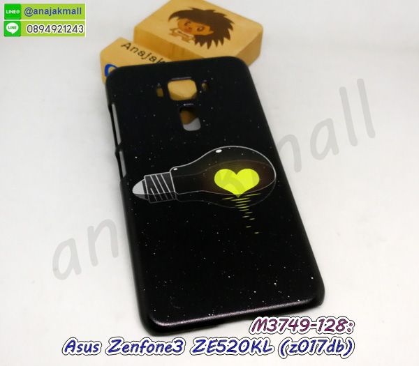 M3749-128 เคส Asus Zenfone3 ZE520KL (z017db) ลาย LightHeart01 กรอบแข็งเอซุสเซ็นโฟน3