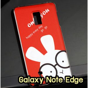 M1297-25 เคสแข็ง Samsung Galaxy Note Edge ลาย Red Rabbit