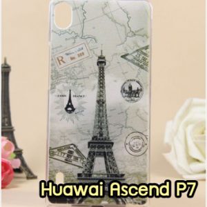 M953-09 เคสแข็ง Huawei Ascend P7 ลายหอไอเฟล