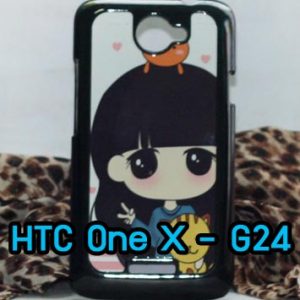 M470 เคสแข็งพิมพ์ลาย HTC One X/X+ ลายเนโกะจัง