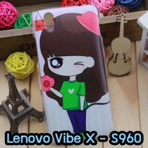 M634-06 เคสแข็ง Lenovo Vibe X ลาย Rosy