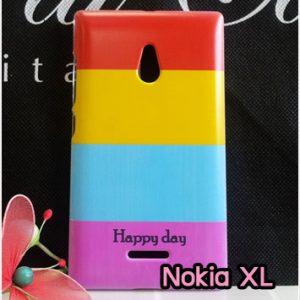 M753-12 เคสแข็ง Nokia XL ลาย Happy Day