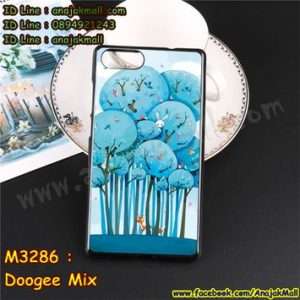 M3286-07 เคสยาง Doogee Mix ลาย Blue Tree