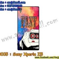 M3005-17 เคสแข็ง Sony Xperia Z5 ลาย Fast 01