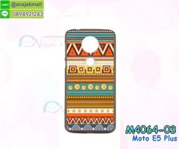 M4064-03 เคสยาง Moto E5 Plus ลาย Graphic II