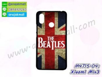 M4715-04 เคสยาง Xiaomi Mix3 ลาย The Beatles