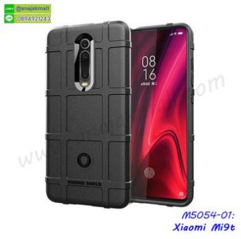 M5054-01 เคส Rugged กันกระแทก Xiaomi Mi9T สีดำ