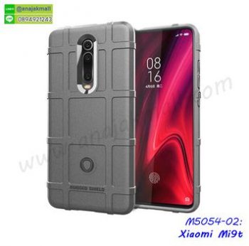 M5054-02 เคส Rugged กันกระแทก Xiaomi Mi9T สีเทา