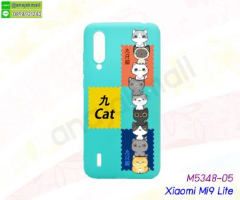 M5348-05 เคสยางนิ่ม Xiaomi Mi9 lite พิมพ์ลาย 05