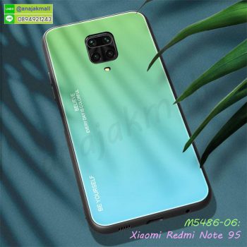 M5486-06 เคสขอบยางอะคริลิค Xiaomi Redmi Note9S / Note9 Pro Type F