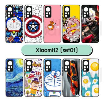 M6243 เคส xiaomi12 ขอบยางหลังแข็ง ลายการ์ตูน (เลือกลาย)