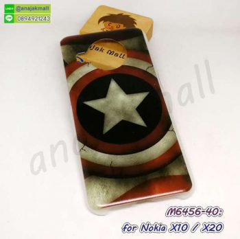 M6456-40 เคส nokia x10 / x20 ลาย CapStar79 กรอบพลาสติกโนเกีย x10 x20 ลายการ์ตูน