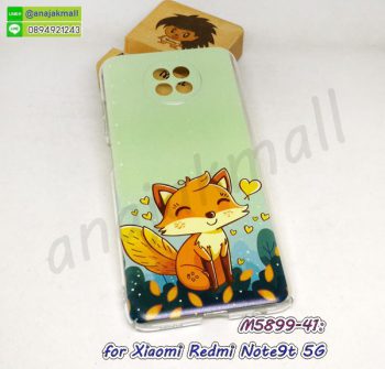 M5899-41 เคส xiaomi redmi note9t 5g ลาย Fox15 กรอบพลาสติกเสี่ยวหมี่ note9t