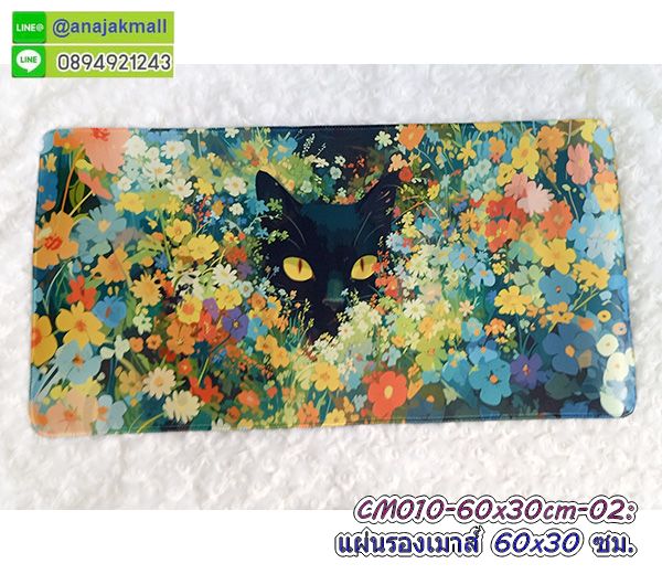 CM10-60x30cm-02 แผ่นรองเมาส์ mouse pad ลาย FS02 ที่รองเม้าส์ ลายการ์ตูน