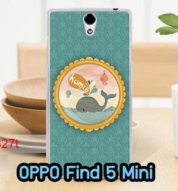 M609-01 เคส OPPO Find 5 Mini – R827 ลายปลาวาฬ