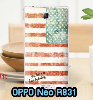 M611-05 เคส OPPO Neo R831 ลาย American