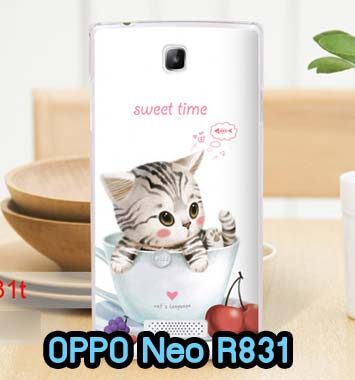 M611-06 เคส OPPO Neo R831 ลาย Sweet Time