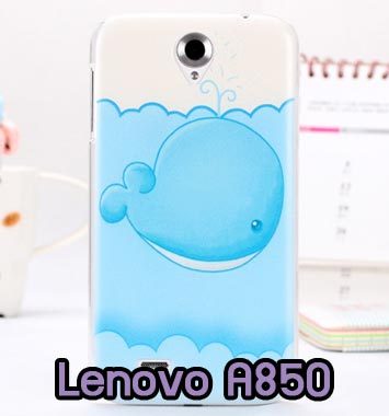 M558-06 เคสแข็ง Lenovo A850 ลายปลาวาฬ