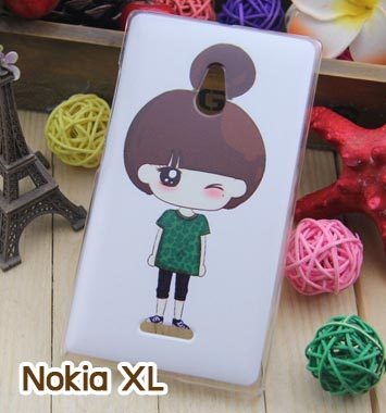 M753-04 เคสแข็ง Nokia XL ลายฟูยุ