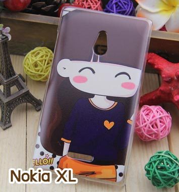 M753-07 เคสแข็ง Nokia XL ลาย Hanimi