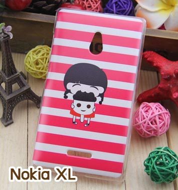 M753-09 เคสแข็ง Nokia XL ลาย Kigoku