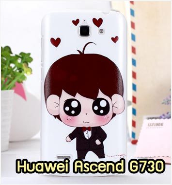 M860-03 เคสแข็ง Huawei Ascend G730 ลายฟุคุโบะ