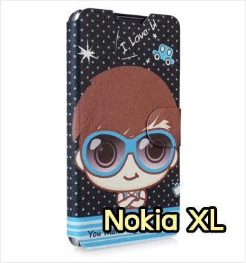 M900-04 เคสฝาพับ Nokia XL ลาย BoB