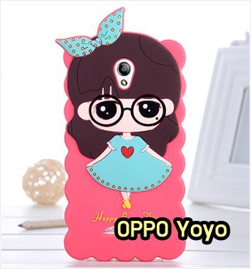 M902-09 เคสซิลิโคนตัวการ์ตูน OPPO Yoyo หญิง V