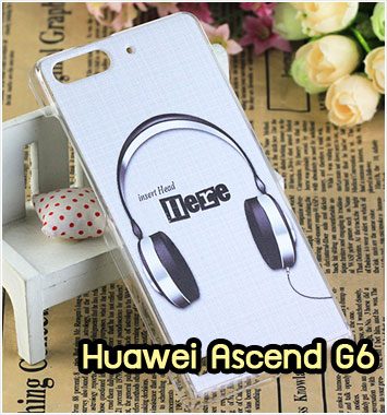 M958-05 เคสแข็ง Huawei Ascend G6 ลาย Music