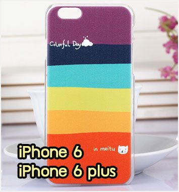 M1000-15 เคสแข็ง iPhone 6/6 plus ลาย Colorfull Day