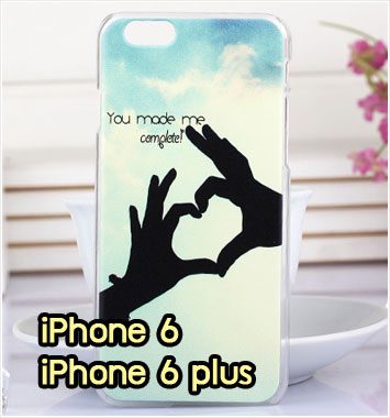 M1000-03 เคสแข็ง iPhone 6/6 plus ลาย My Heart