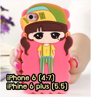 M1025-01 เคสซิลิโคน iPhone 6/6 plus ลาย A