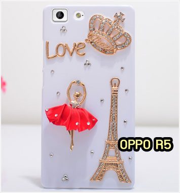 M1154-12 เคสประดับ OPPO R5 ลาย Love Ballet