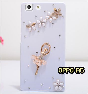 M1154-15 เคสประดับ OPPO R5 ลาย Ballet Flower