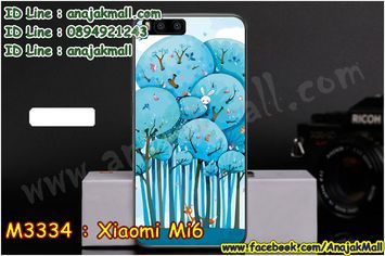 M3334-03 เคสแข็ง Xiaomi Mi6 ลาย Blue Tree