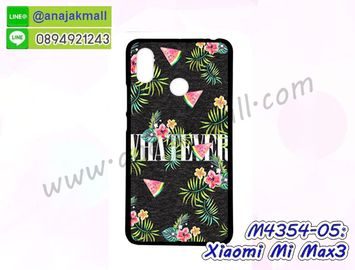 M4354-05 เคสยาง Xiaomi Mi Max3 ลาย Flower X01